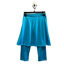 Load image into Gallery viewer, Gym Class and PE Class Approved Skirt with Leggings Attached - Turquois
