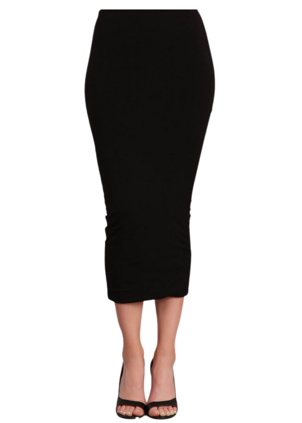 Black Midi Skirt